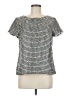 Talbots Gray Short Sleeve Blouse Size 8 - photo 1