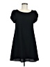 Everly Solid Black Casual Dress Size M - photo 1