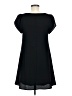 Everly Solid Black Casual Dress Size M - photo 2