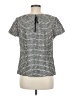 Talbots Gray Short Sleeve Blouse Size 8 - photo 2