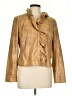 INC International Concepts 100% Polyester Gold Jacket Size L (petite) - photo 1