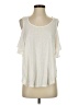 Express Ivory Short Sleeve Top Size S (petite) - photo 1