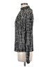 J by Joie 100% Polyester Houndstooth Silver Long Sleeve Blouse Size M - photo 5