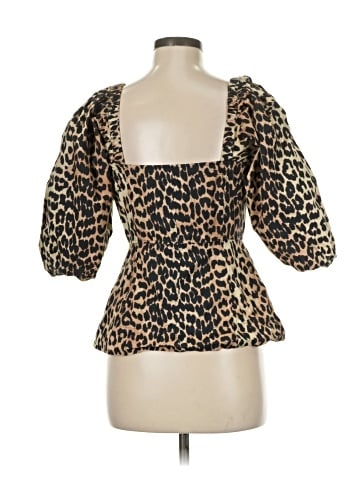 Ganni 3/4 Sleeve Blouse (view 2)