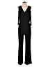 NY Collection Solid Black Jumpsuit Size S (petite) - photo 1