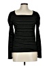 Ann Taylor LOFT Black Long Sleeve Top Size L - photo 1