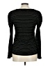 Ann Taylor LOFT Black Long Sleeve Top Size L - photo 2