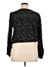 Universal Thread 100% Rayon Black Long Sleeve Blouse Size XL - photo 2