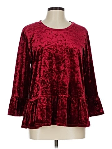 DKNY Jeans Long Sleeve Blouse (view 1)