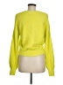 Halogen 100% Nylon Solid Yellow Pullover Sweater Size M - photo 2