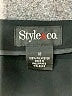 Style&Co 100% Polyester Solid Black Formal Skirt Size 18 - photo 4
