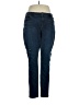 CAbi Solid Blue Jeans Size 16 - photo 1
