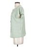 Unbranded Green Short Sleeve Blouse Size S - photo 5