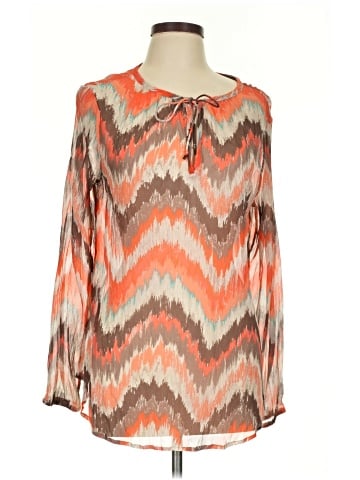 Tommy Bahama Long Sleeve Silk Top (view 1)