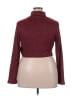 Shein Curve Burgundy Turtleneck Sweater Size 3X - photo 2