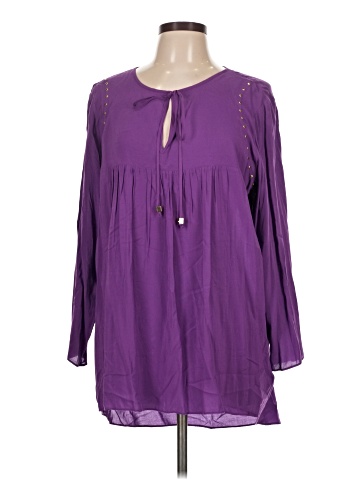 MICHAEL Michael Kors Long Sleeve Blouse (view 1)