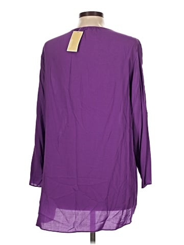 MICHAEL Michael Kors Long Sleeve Blouse (view 2)