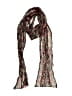 Assorted Brands 100% Polyester Paisley Burgundy Scarf One size - photo 1