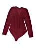 Haute Monde Burgundy Bodysuit Size L - photo 1