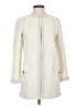 Zara Basic 100% Polyester Ivory Coat Size XS - photo 1