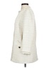 Zara Basic 100% Polyester Ivory Coat Size XS - photo 5