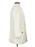 Zara Basic 100% Polyester Ivory Coat Size XS - photo 4