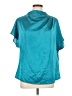 Shein 100% Polyester Teal Short Sleeve Blouse Size 12 - photo 1
