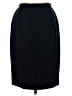 Dana Buchman Solid Black Wool Skirt Size 8 (petite) - photo 1