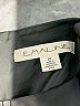 EMALINE Chevron-herringbone Silver Cocktail Dress Size 10 - photo 7