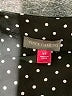 Vince Camuto 100% Polyester Polka Dots Black 3/4 Sleeve Blouse Size XS - photo 7