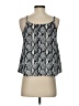 Mine 100% Polyester Silver Tank Top Size S - photo 2