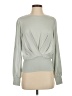 Express Green Long Sleeve Blouse Size XS - photo 1