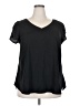 YOINS 100% Polyester Black Short Sleeve T-Shirt Size 18 - photo 1