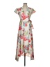 Bollie 100% Polyester Tropical Gray Casual Dress Size XS - photo 1