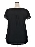 YOINS 100% Polyester Black Short Sleeve T-Shirt Size 18 - photo 2