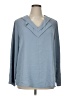 Unbranded Blue Long Sleeve Blouse Size 0X - photo 1
