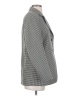 Talbots 100% Wool Houndstooth Gray Wool Blazer Size 4 - photo 4