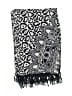 Assorted Brands 100% Viscose Black Blue Scarf One size - photo 2