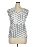 Roz & Ali Silver Short Sleeve Top Size 1X - photo 1