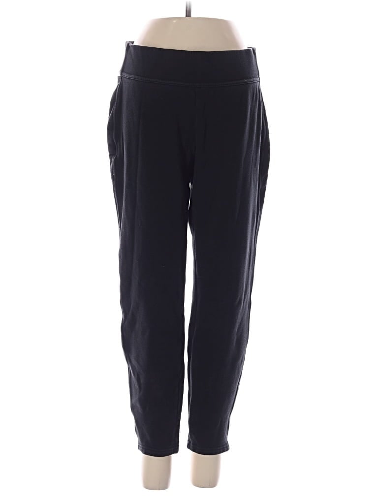 Pre-owned Lands' End Active Pants In Black