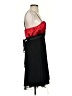 Snap 100% Polyester Hearts Black Cocktail Dress Size 11 - photo 4