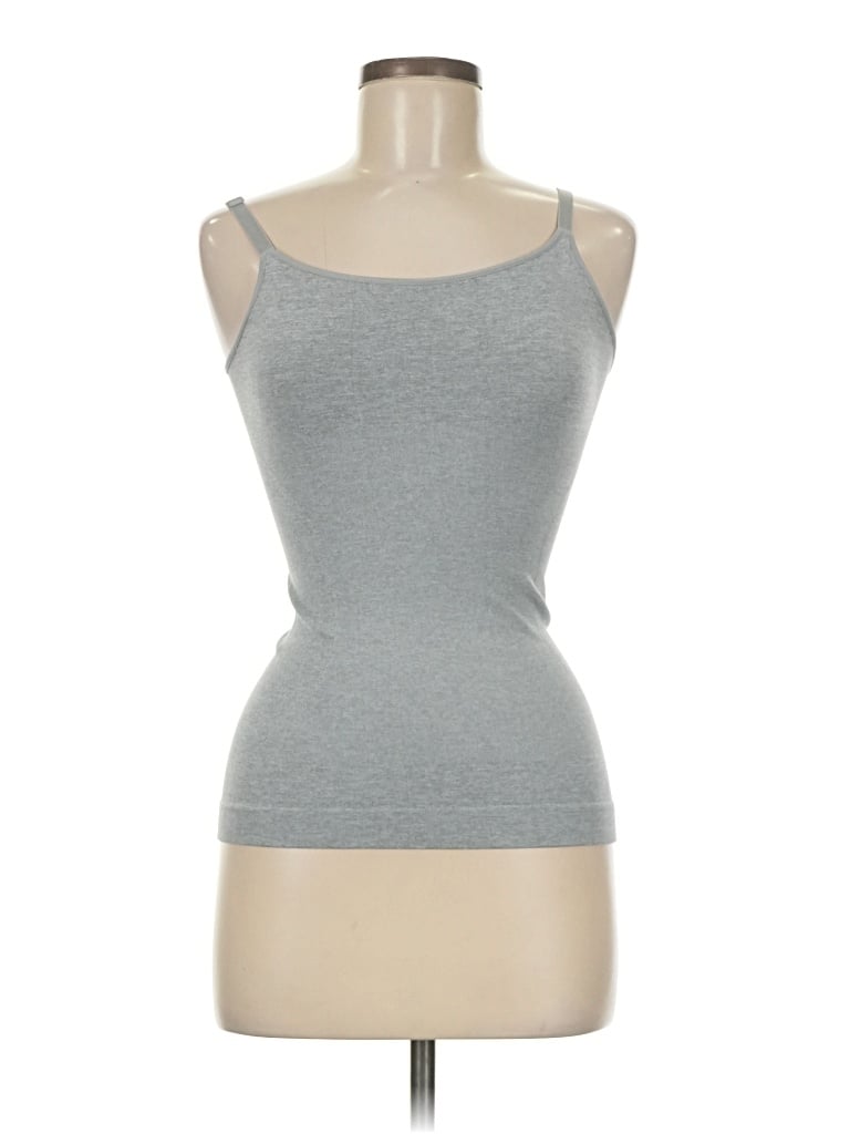 Pre-owned Shapermint Tank Top Gray Strapless Neckline Tops