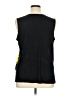 Worthington 100% Polyester Yellow Sleeveless Blouse Size XL - photo 2