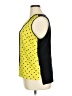 Worthington 100% Polyester Yellow Sleeveless Blouse Size XL - photo 5