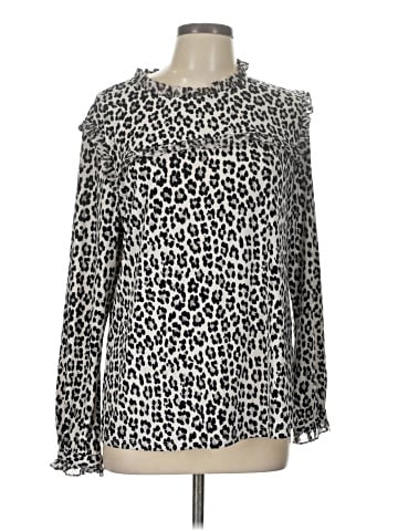 Karl Lagerfeld Long Sleeve Blouse (view 1)