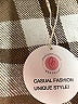 Assorted Brands 100% Polyester Plaid Brown Tan Coat Size M - photo 6