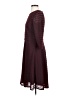 Wisp Stripes Burgundy Casual Dress Size 4 - photo 5