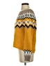 Express Chevron-herringbone Yellow Pullover Sweater Size S - photo 5