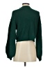 Shein 100% Acrylic Solid Green Turtleneck Sweater Size S - photo 2