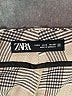 Zara Plaid Gray Casual Pants Size S - photo 7
